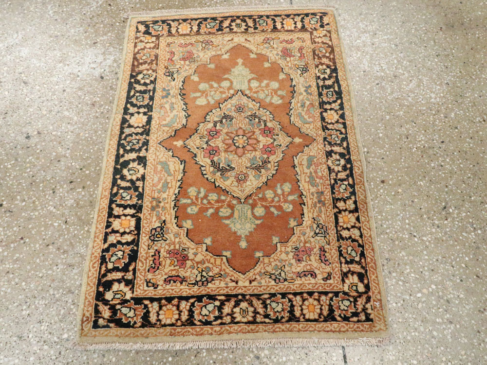 Antique Persian Tabriz Hagi Jalili Rug, No.15631 - Staging