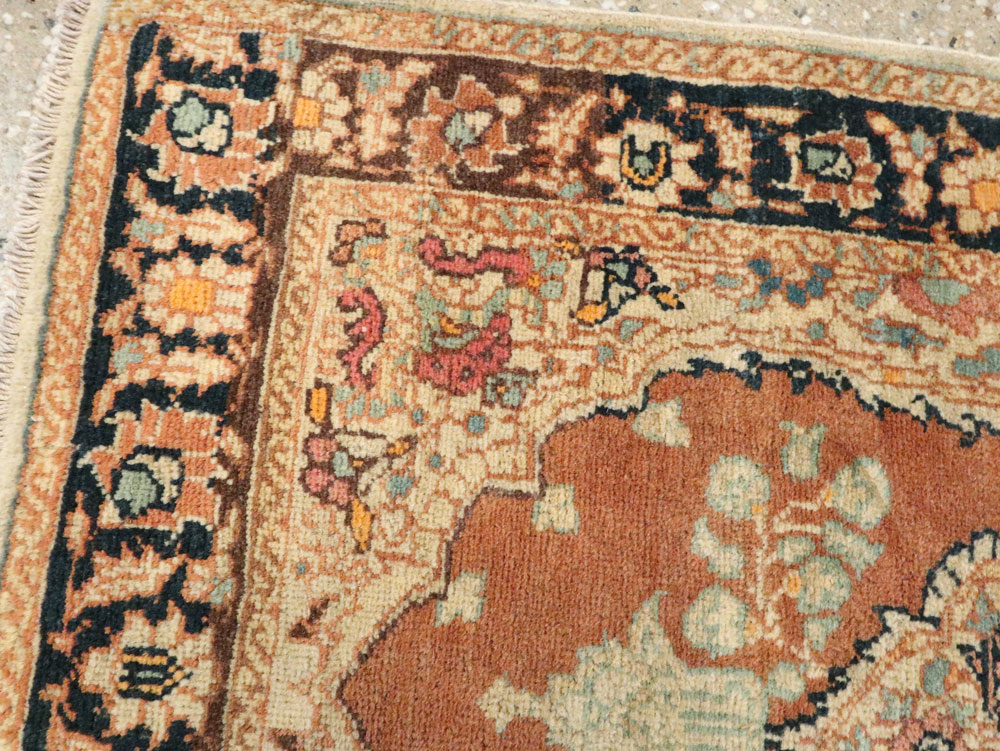 Antique Persian Tabriz Hagi Jalili Rug, No.15631 - Staging