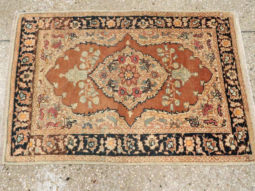 Antique Persian Tabriz Hagi Jalili Rug, No.15631 - Staging