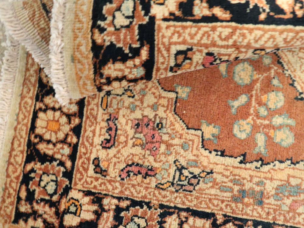 Antique Persian Tabriz Hagi Jalili Rug, No.15631 - Staging