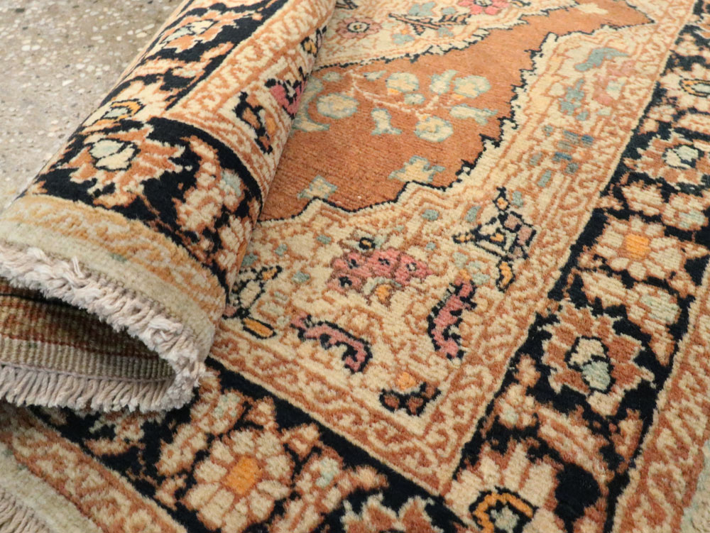 Antique Persian Tabriz Hagi Jalili Rug, No.15631 - Staging