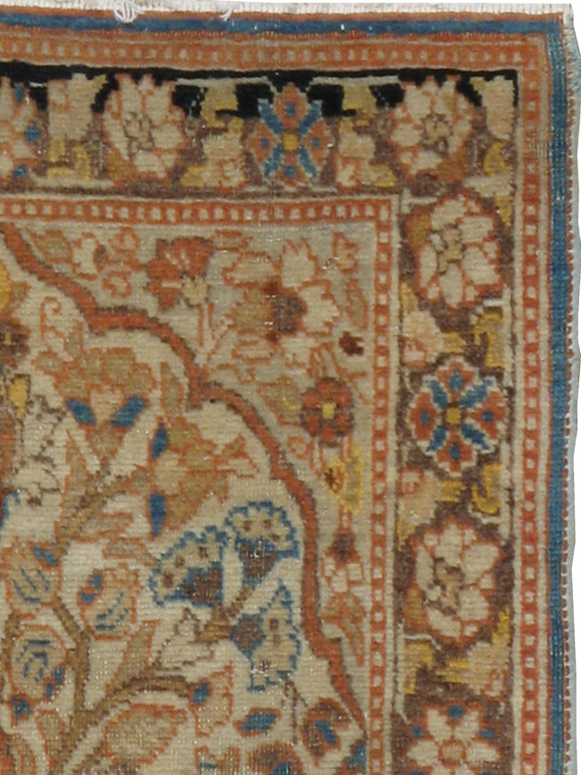 Antique Persian Tabriz Hagi Jalili Rug, No.15632 - Staging