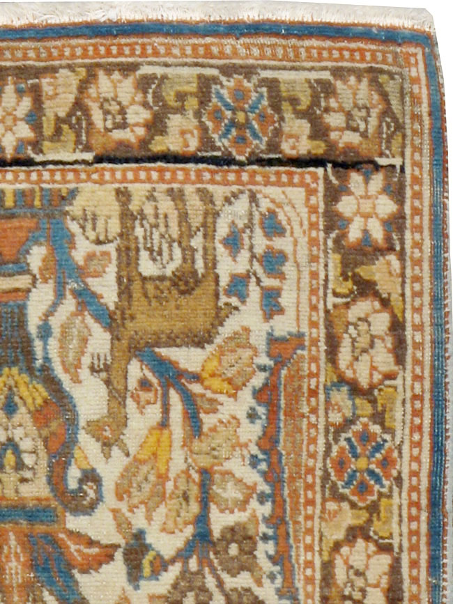 Antique Persian Tabriz Hagi Jalili Rug, No.15632 - Staging