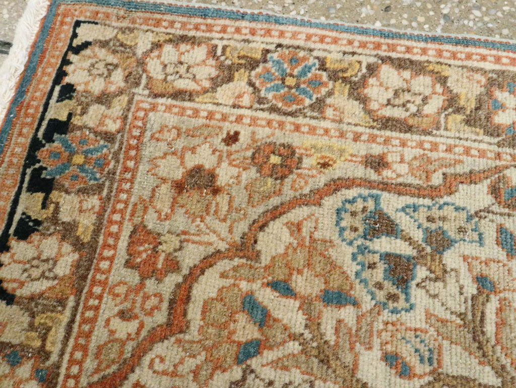 Antique Persian Tabriz Hagi Jalili Rug, No.15632 - Staging