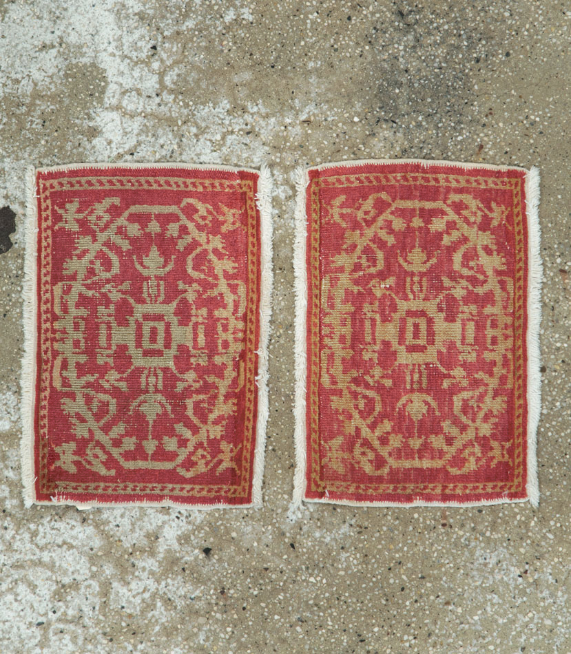 Antique Turkish Sivas Rug (Pair: 1 of 2), No.15727 - Staging