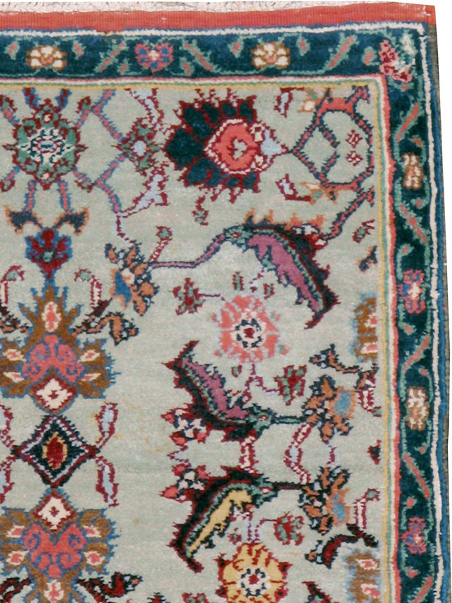 Antique Indian Agra Rug (Pair: 2 of 2), No.15747 - Staging