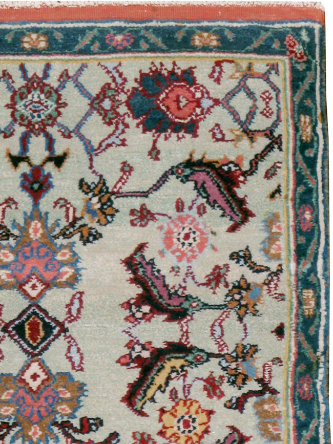 Antique Indian Agra Rug (Pair: 2 of 2), No.15747 - Staging