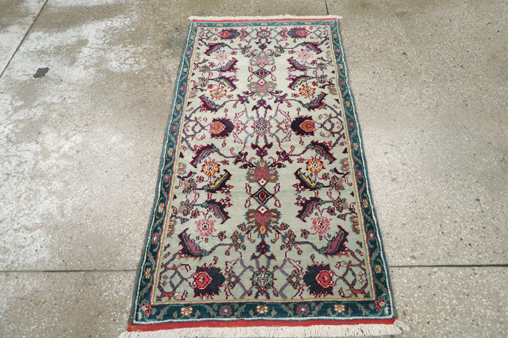 Antique Indian Agra Rug (Pair: 2 of 2), No.15747 - Staging