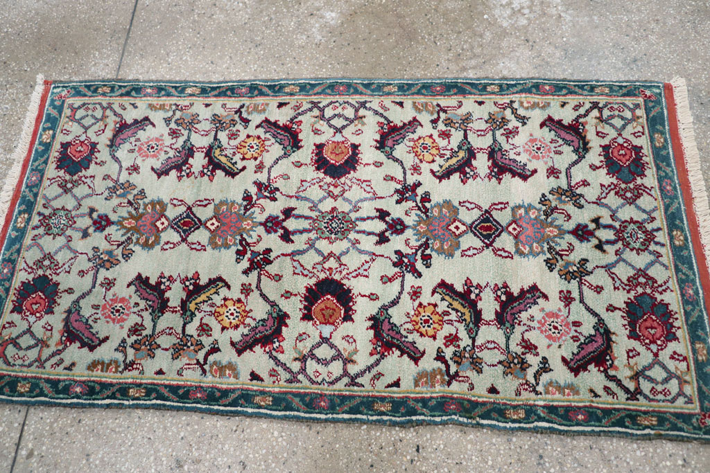 Antique Indian Agra Rug (Pair: 2 of 2), No.15747 - Staging