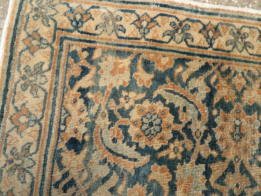 Antique Persian Tabriz Hagi Jalili Rug, No.15749 - Staging