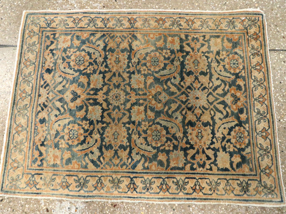 Antique Persian Tabriz Hagi Jalili Rug, No.15749 - Staging