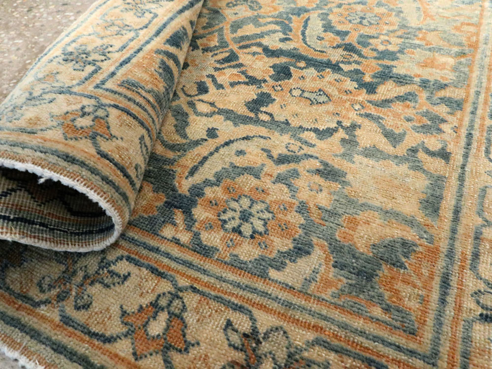 Antique Persian Tabriz Hagi Jalili Rug, No.15749 - Staging