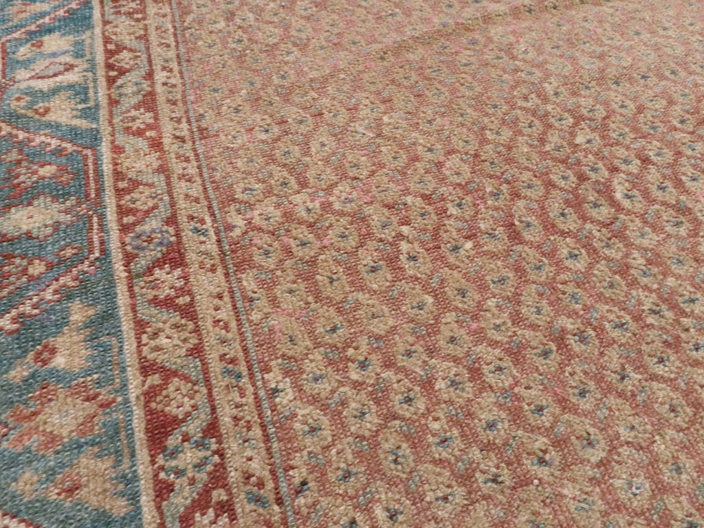 Antique Persian Malayer Gallery Carpet, No.15754 - Staging