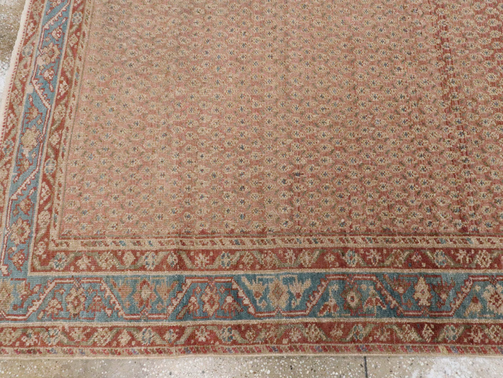 Antique Persian Malayer Gallery Carpet, No.15754 - Staging