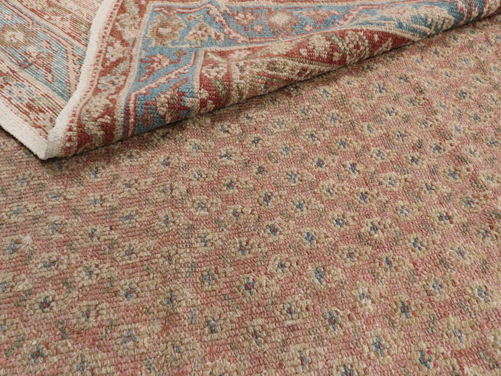 Antique Persian Malayer Gallery Carpet, No.15754 - Staging