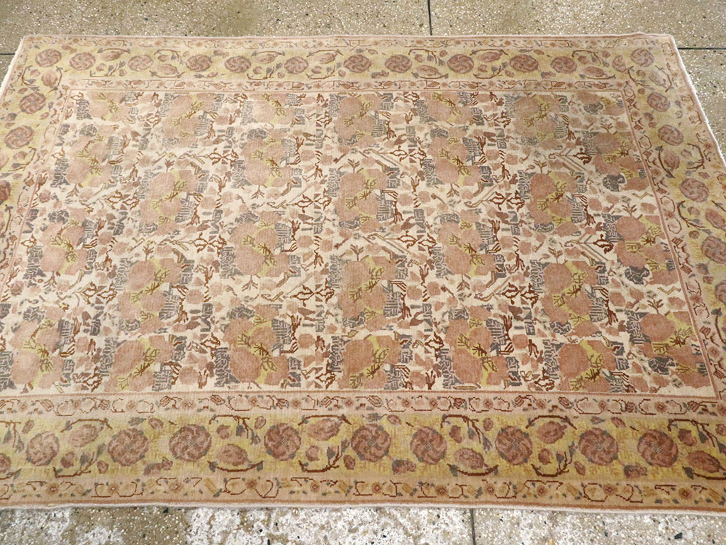 Antique Indian Lahore Rug, No.15761 - Staging