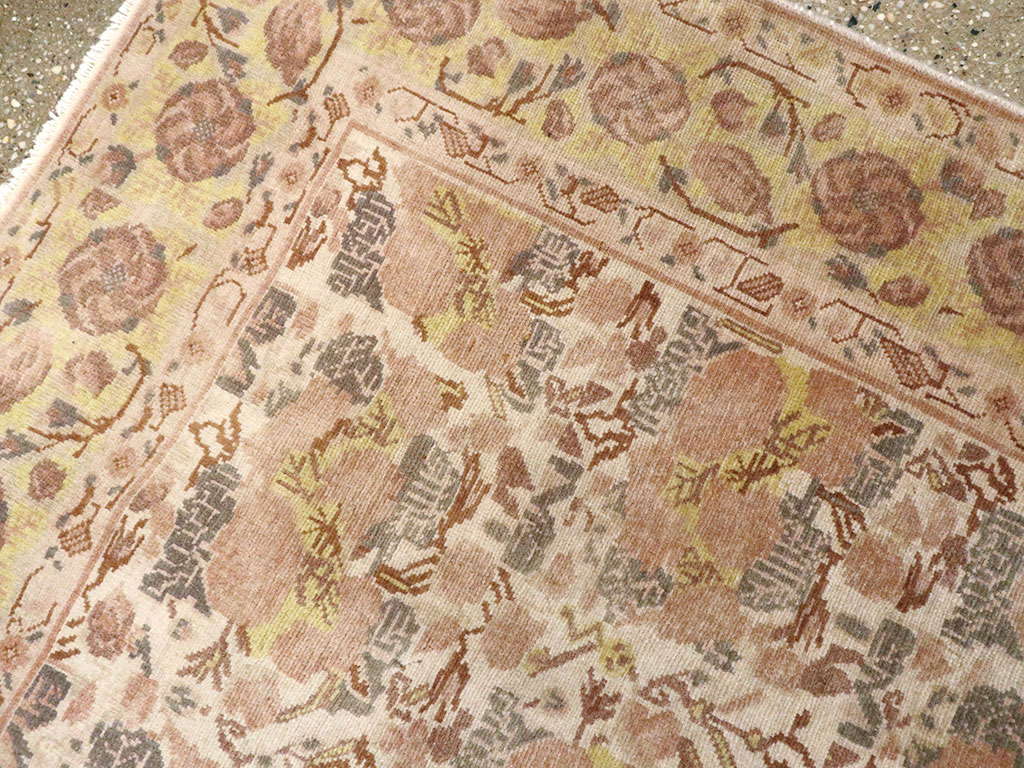 Antique Indian Lahore Rug, No.15761 - Staging