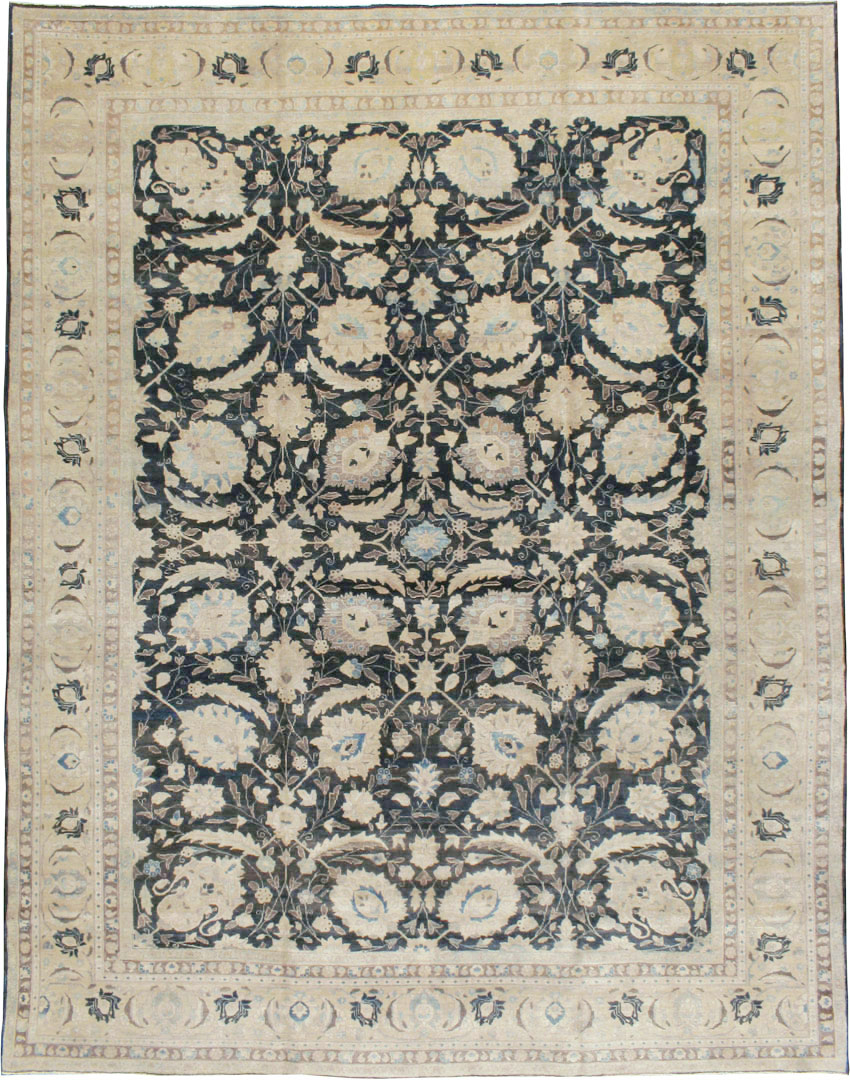 Antique Persian Tabriz Carpet, No.15777 - Staging