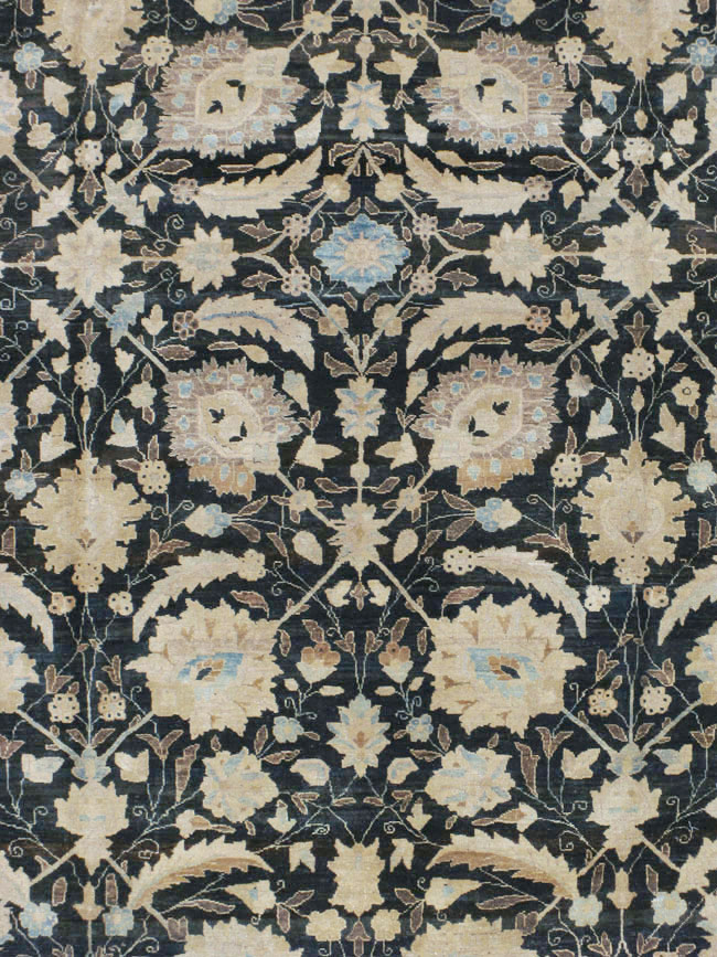 Antique Persian Tabriz Carpet, No.15777 - Staging