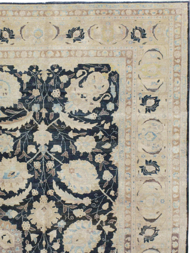 Antique Persian Tabriz Carpet, No.15777 - Staging