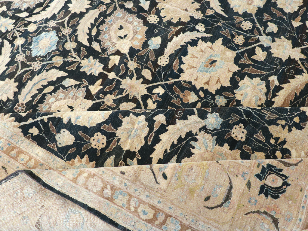 Antique Persian Tabriz Carpet, No.15777 - Staging