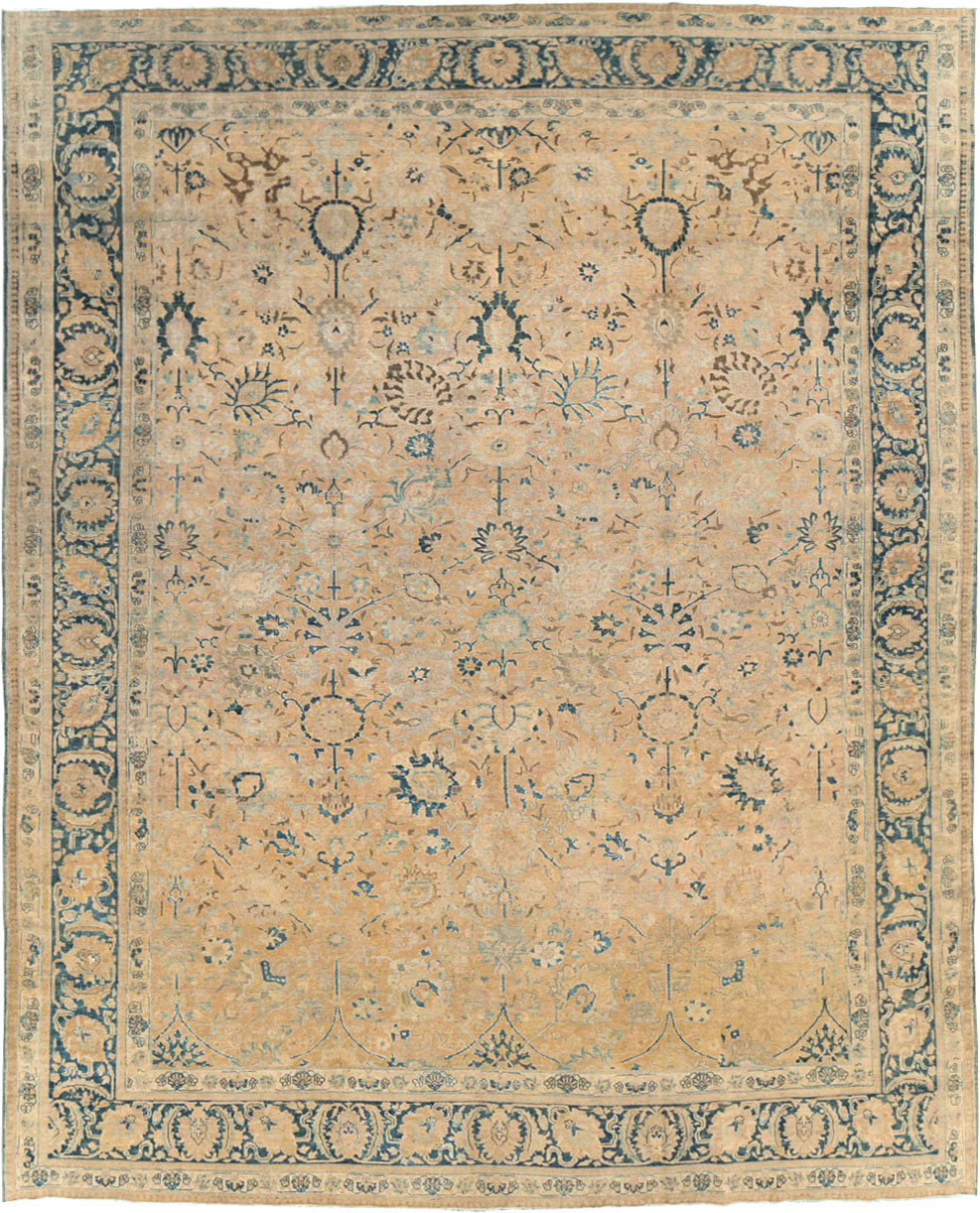 Antique Persian Tabriz Carpet, No.15810 - Staging