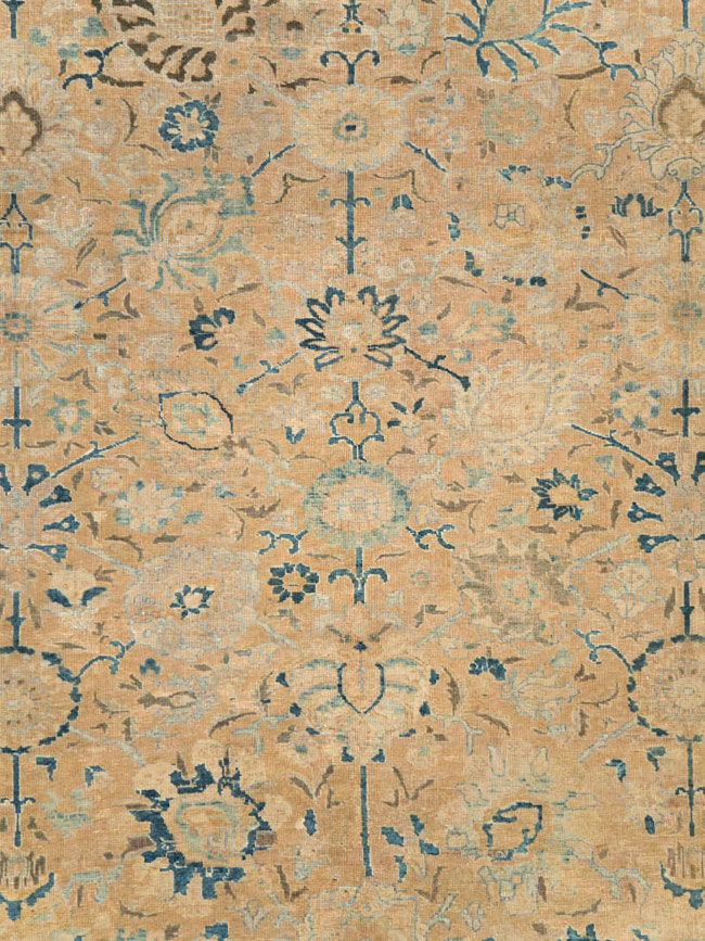 Antique Persian Tabriz Carpet, No.15810 - Staging
