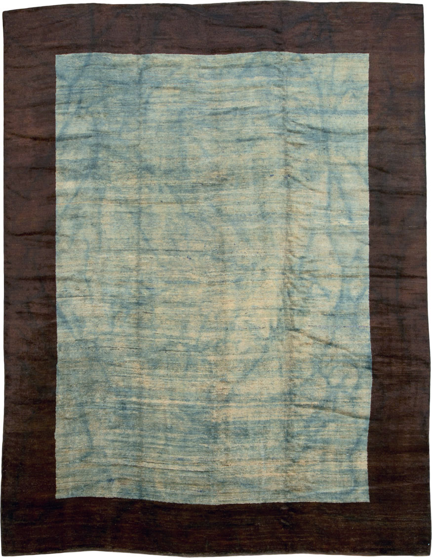 Vintage Turkish Anatolian Modernist Carpet, No.15830 - Staging