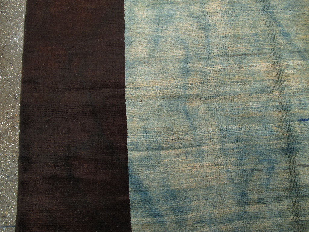 Vintage Turkish Anatolian Modernist Carpet, No.15830 - Staging