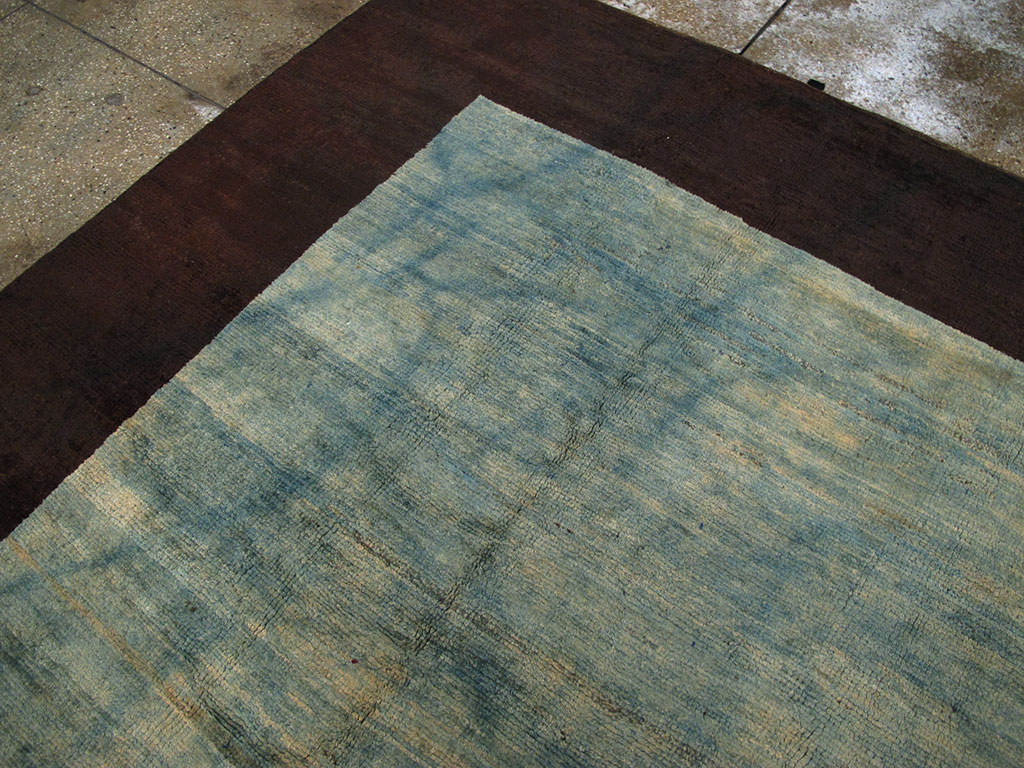 Vintage Turkish Anatolian Modernist Carpet, No.15830 - Staging