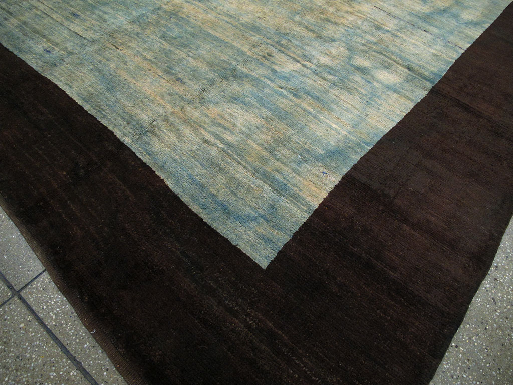 Vintage Turkish Anatolian Modernist Carpet, No.15830 - Staging