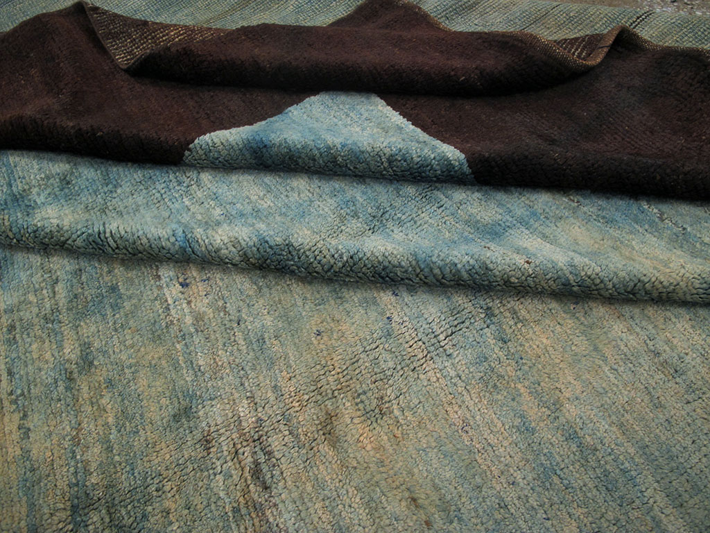 Vintage Turkish Anatolian Modernist Carpet, No.15830 - Staging