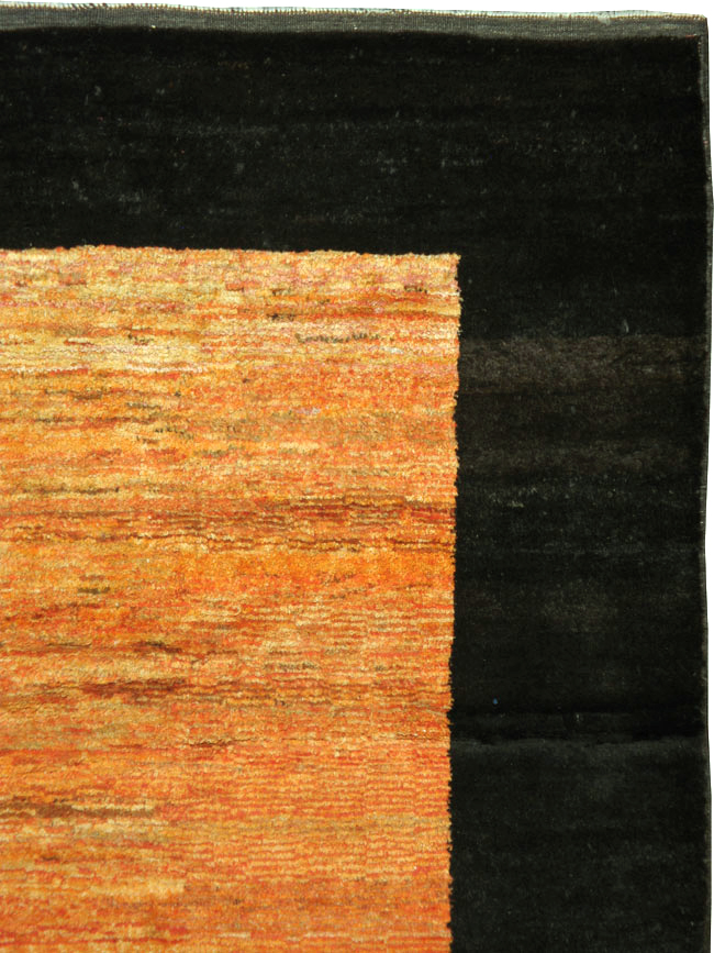 Vintage Turkish Anatolian Modernist Carpet, No.15836 - Staging