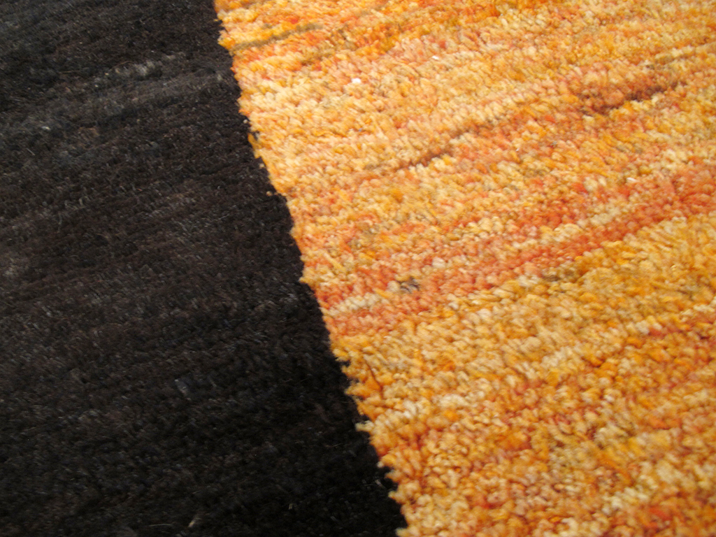 Vintage Turkish Anatolian Modernist Carpet, No.15836 - Staging