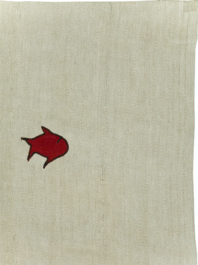 Modern Turkish Kilim, No.15842 - Staging