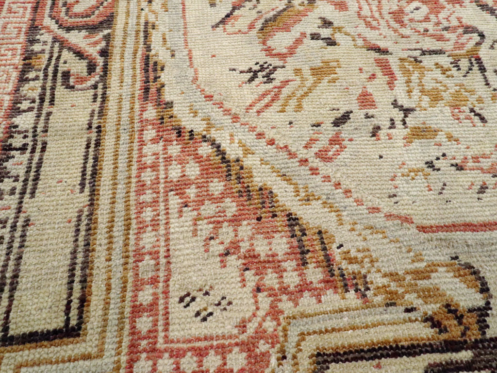 Antique Turkish Ghiordes Rug, No.15849 - Staging