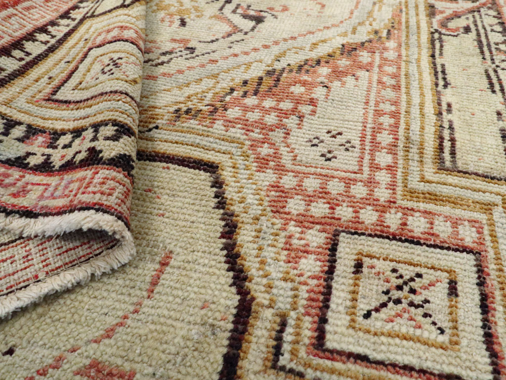 Antique Turkish Ghiordes Rug, No.15849 - Staging