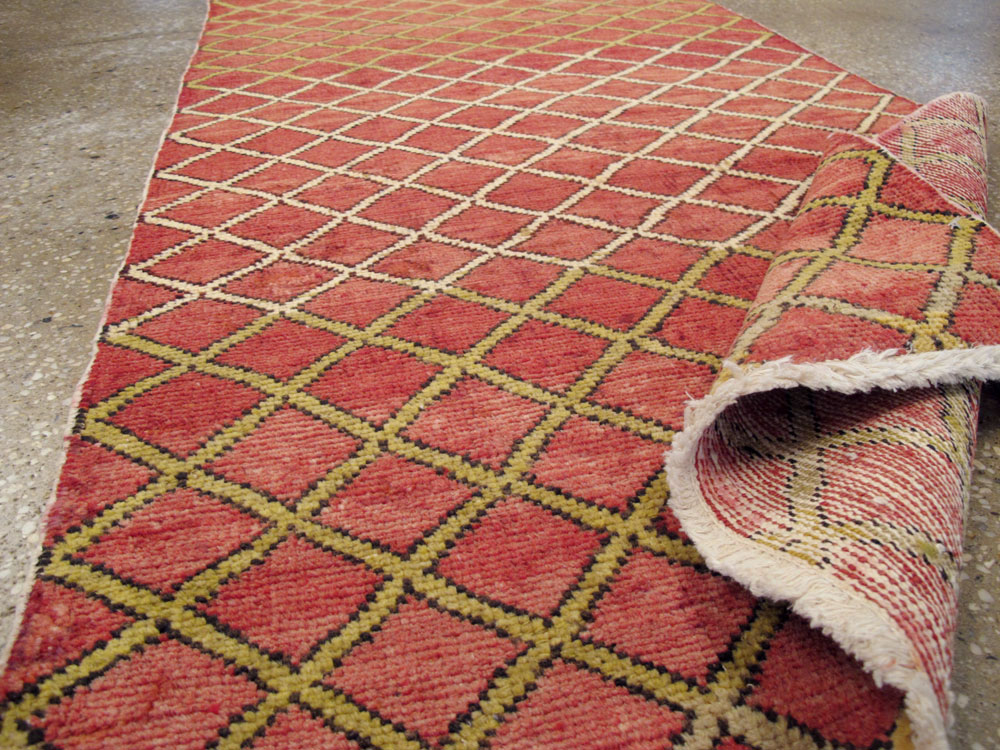 Vintage Turkish Anatolian Runner, No.15867 - Staging