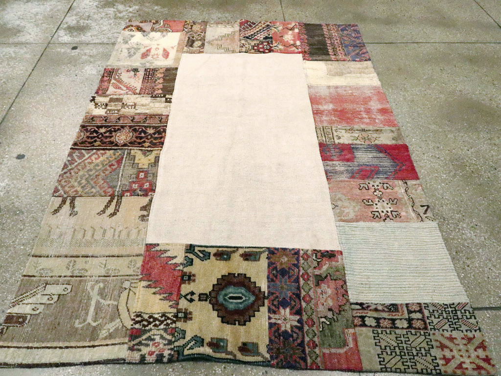 Vintage Turkish Anatolian Kilim, No.15870 - Staging