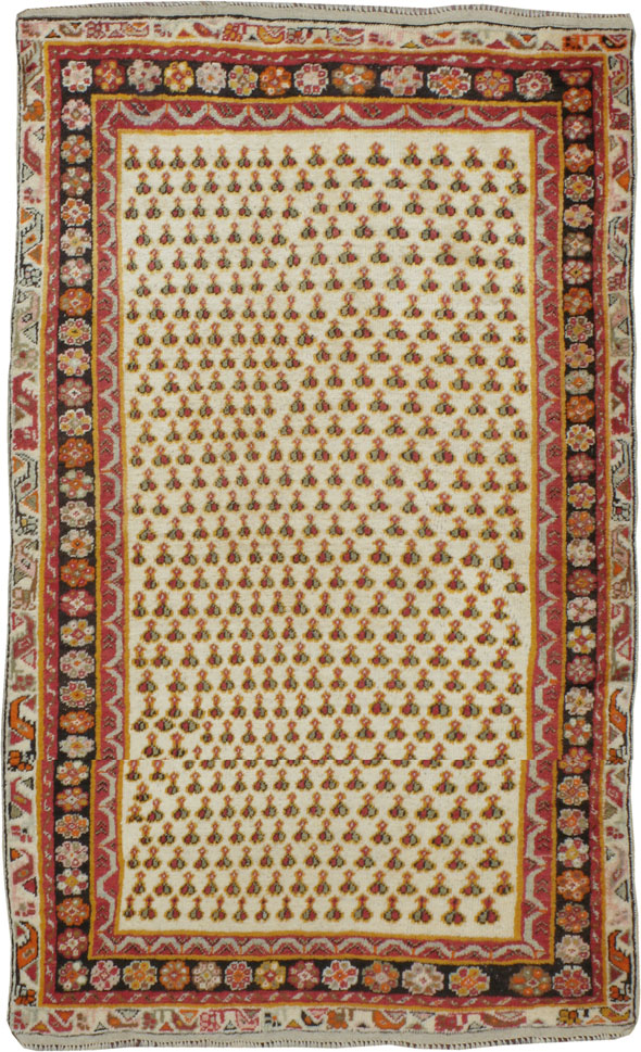 Antique Turkish Ghiordes Rug, No.15921 - Staging