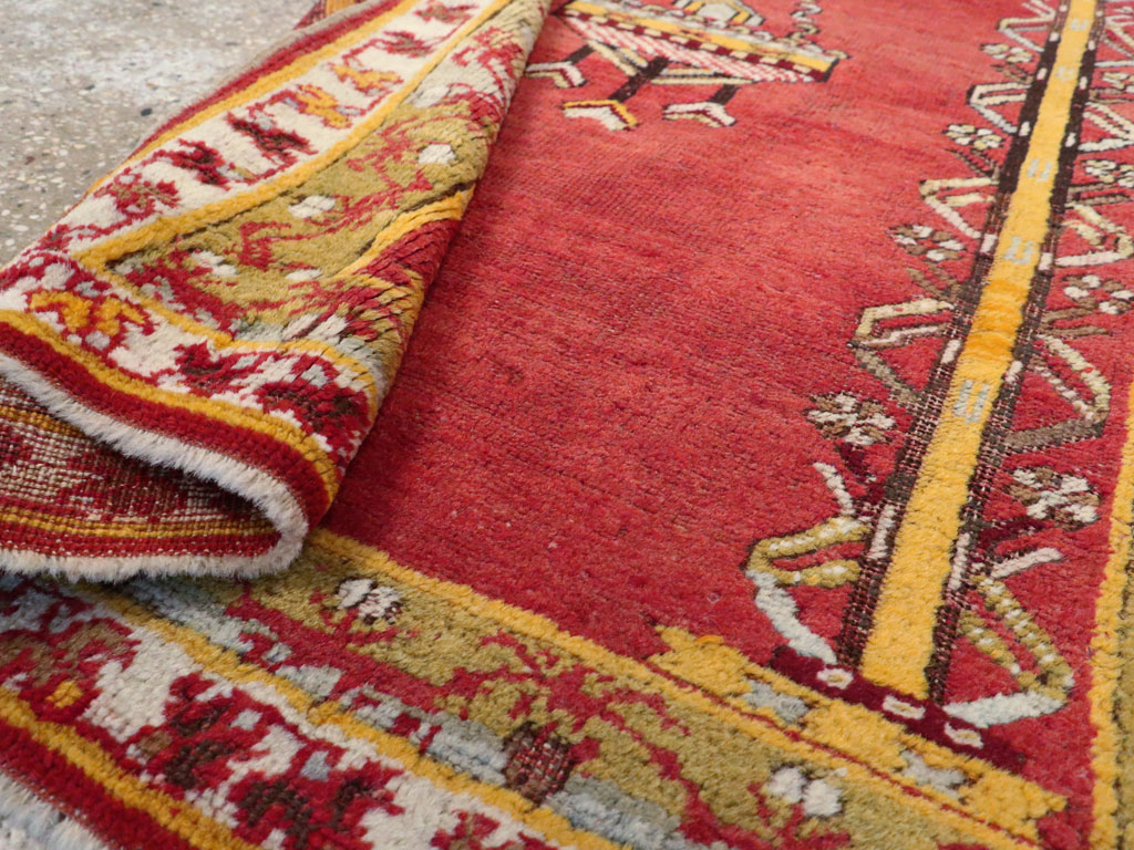 Antique Turkish Ghiordes Rug, No.15924 - Staging