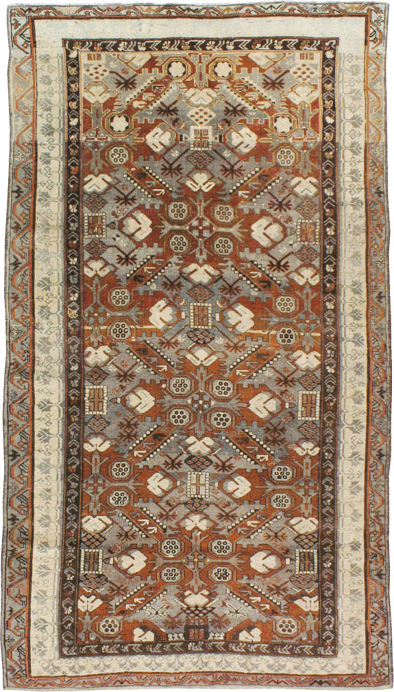 Antique Caucasian Zeikhour Carpet, No.15935 - Staging