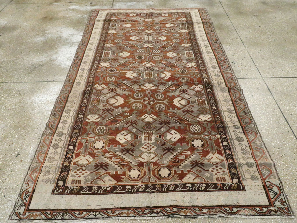 Antique Caucasian Zeikhour Carpet, No.15935 - Staging