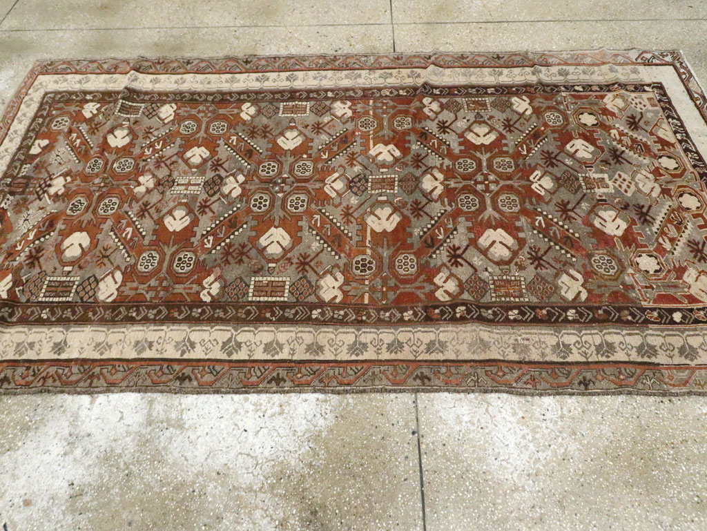 Antique Caucasian Zeikhour Carpet, No.15935 - Staging