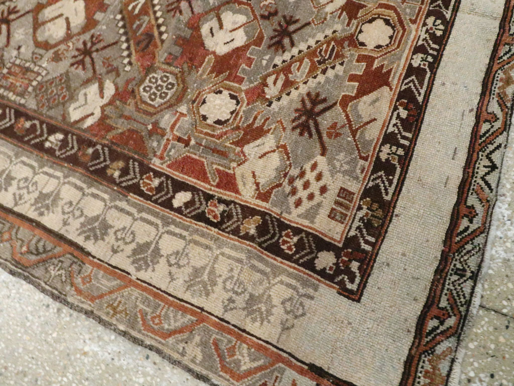 Antique Caucasian Zeikhour Carpet, No.15935 - Staging