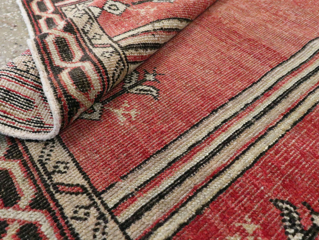 Antique Turkish Oushak Rug, No.15937 - Staging