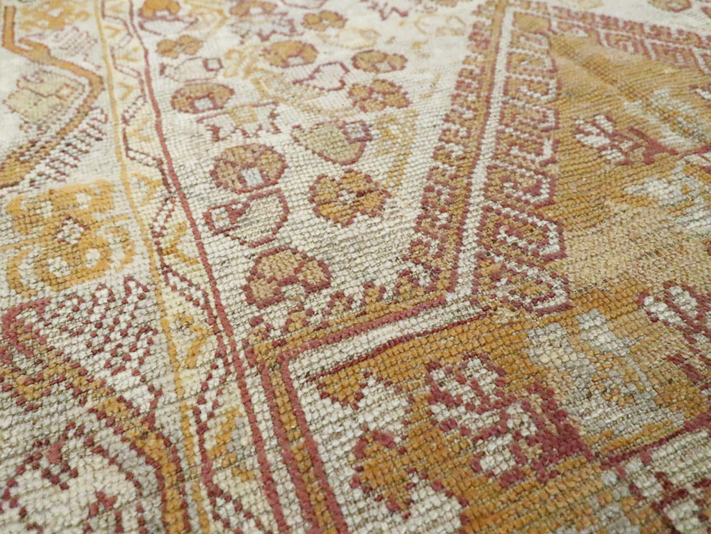 Antique Turkish Ghiordes Rug, No.15940 - Staging