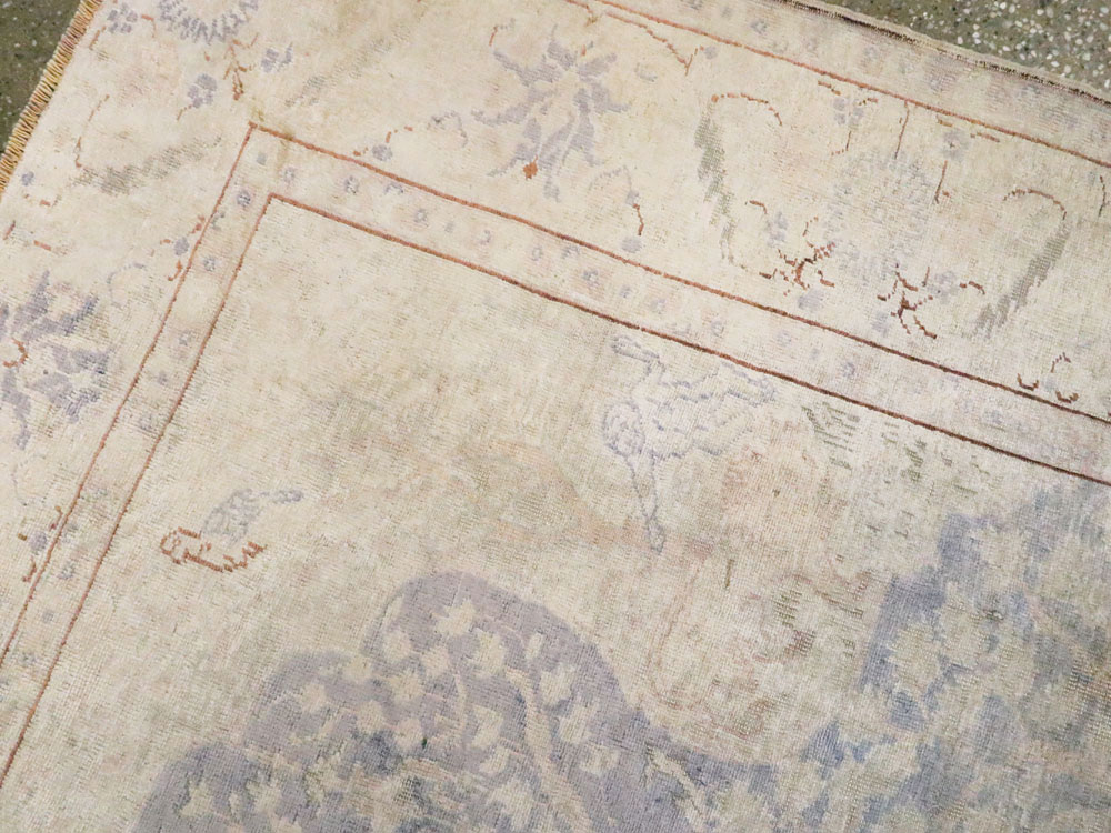 Vintage Turkish Kayseri Rug, No.15950 - Staging