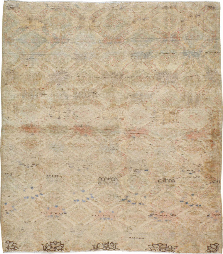 Vintage Turkish Anatolian Square Rug, No.15961 - Staging