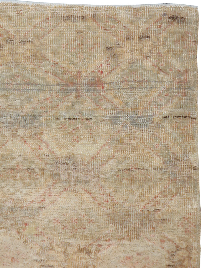 Vintage Turkish Anatolian Square Rug, No.15961 - Staging